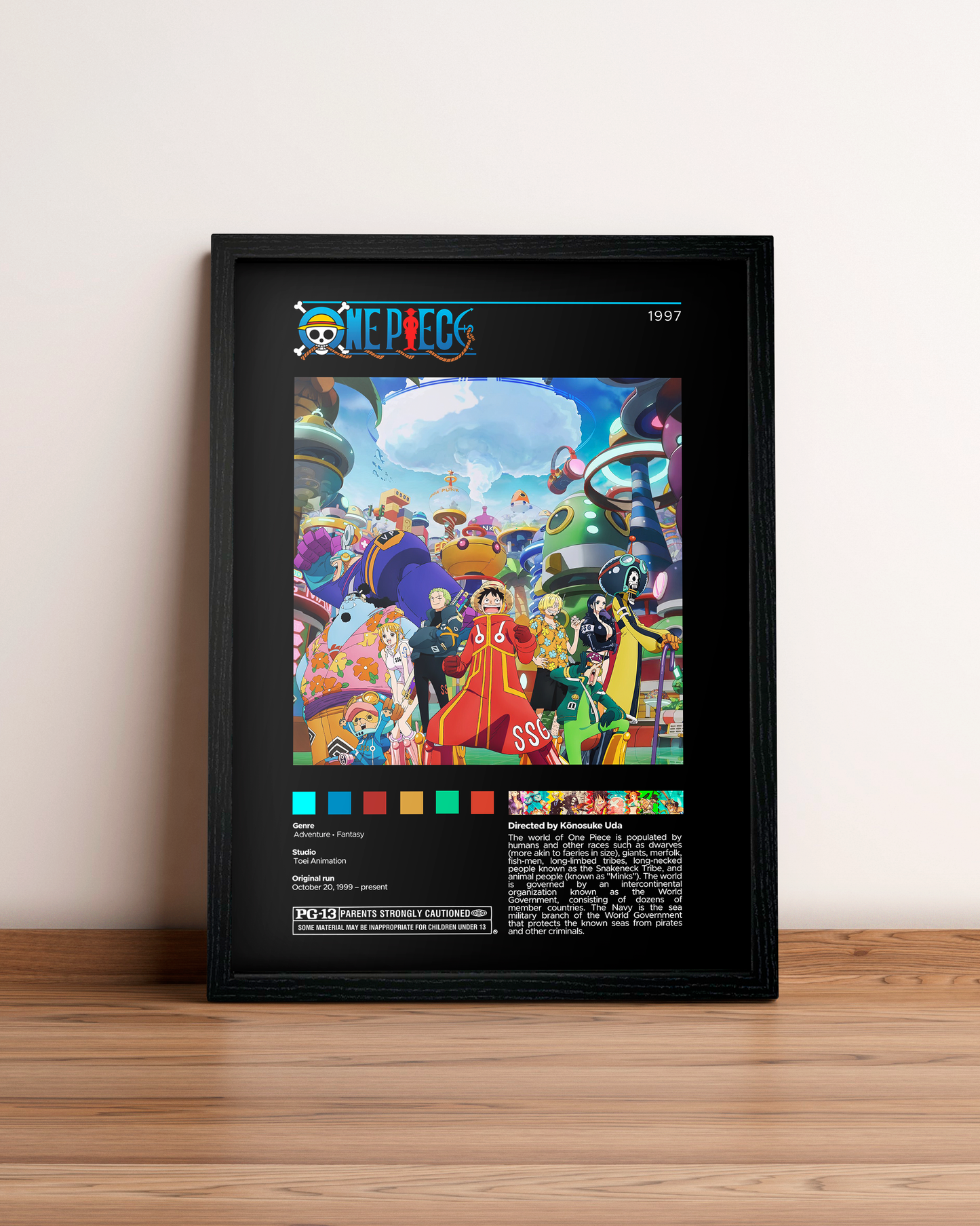 One Piece - Cuadro Serie