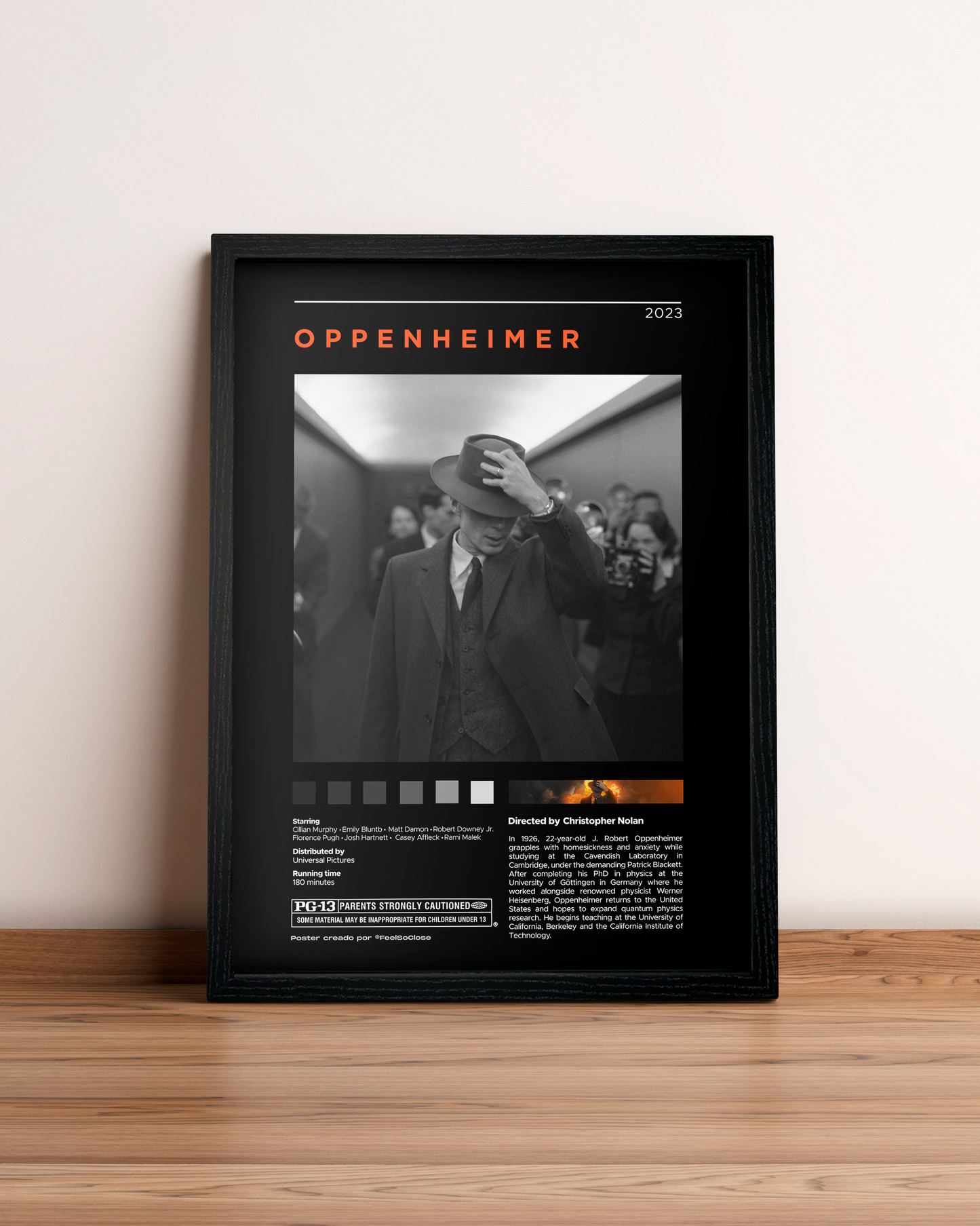 Oppenheimer - Cuadro Película #4