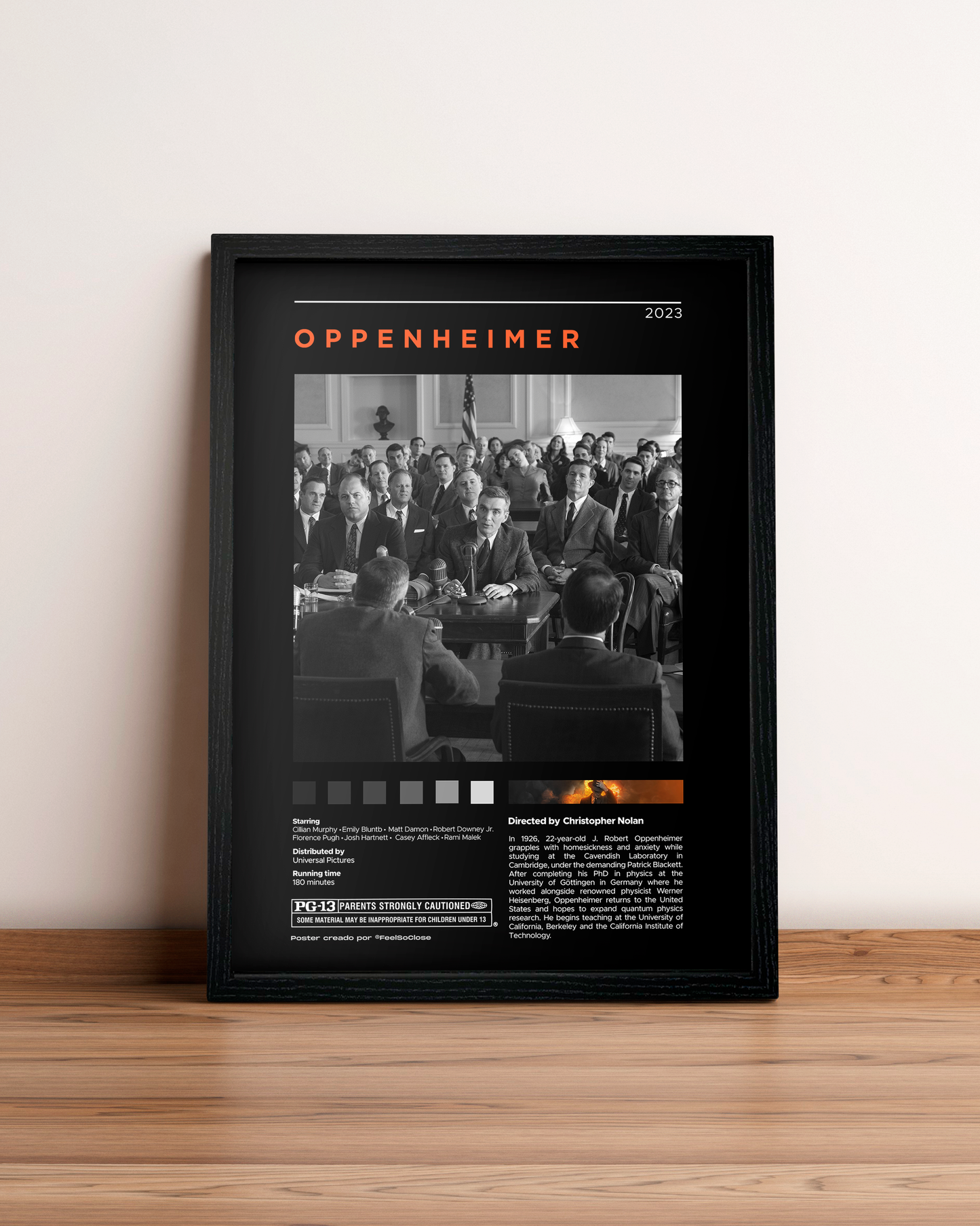 Oppenheimer - Cuadro Película #5