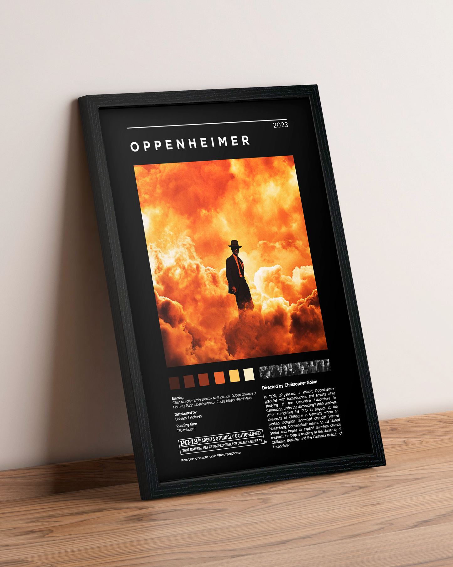 Oppenheimer - Cuadro Película #2