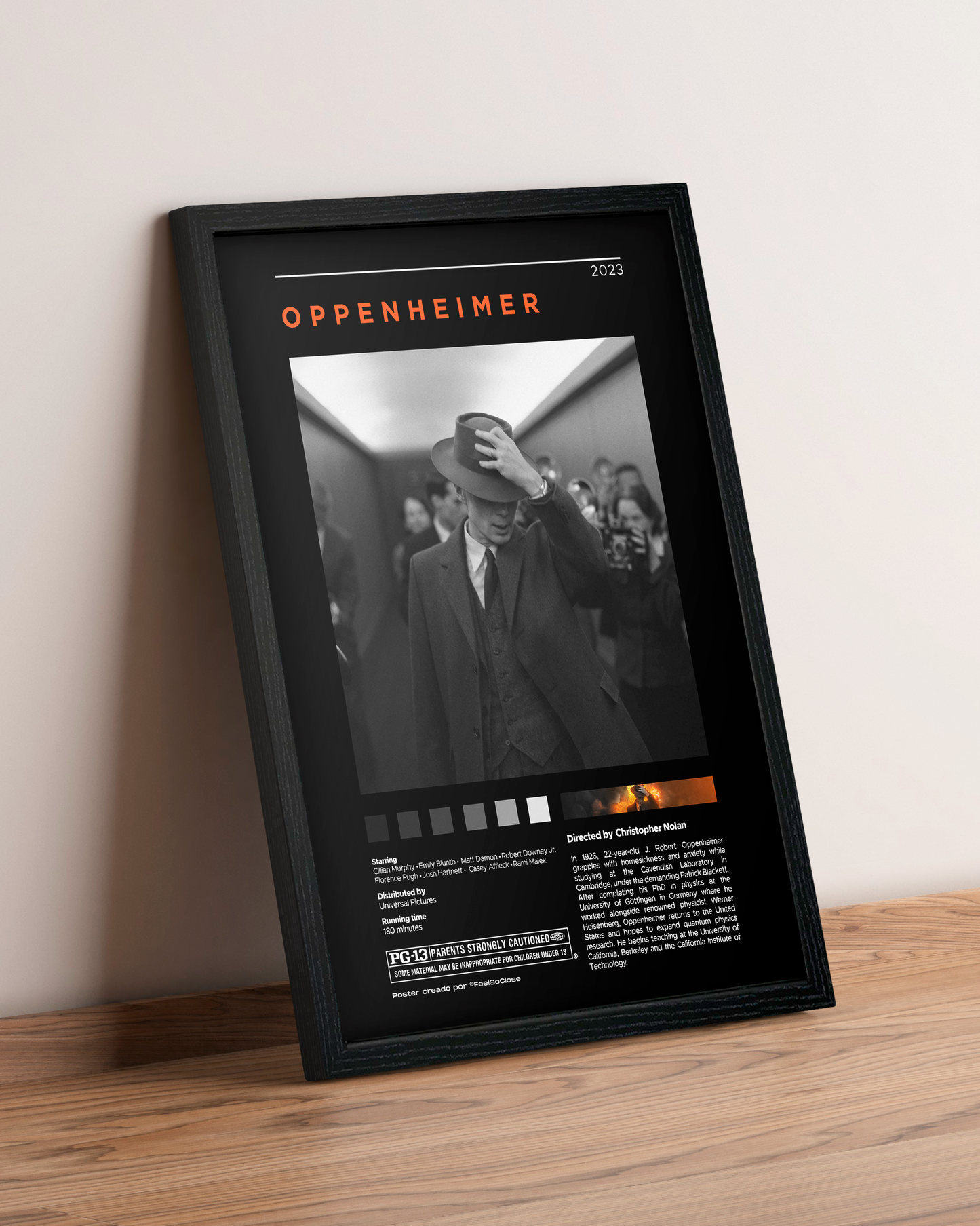 Oppenheimer - Cuadro Película #4