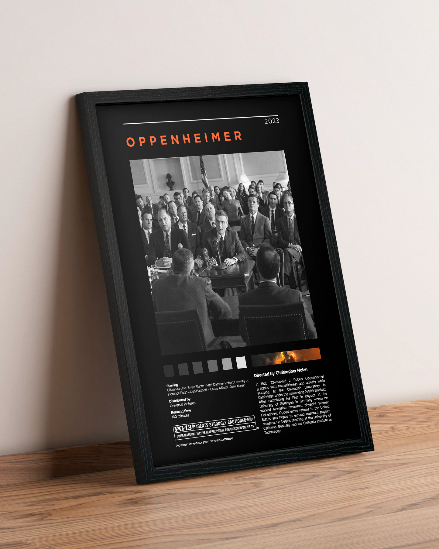 Oppenheimer - Cuadro Película #5