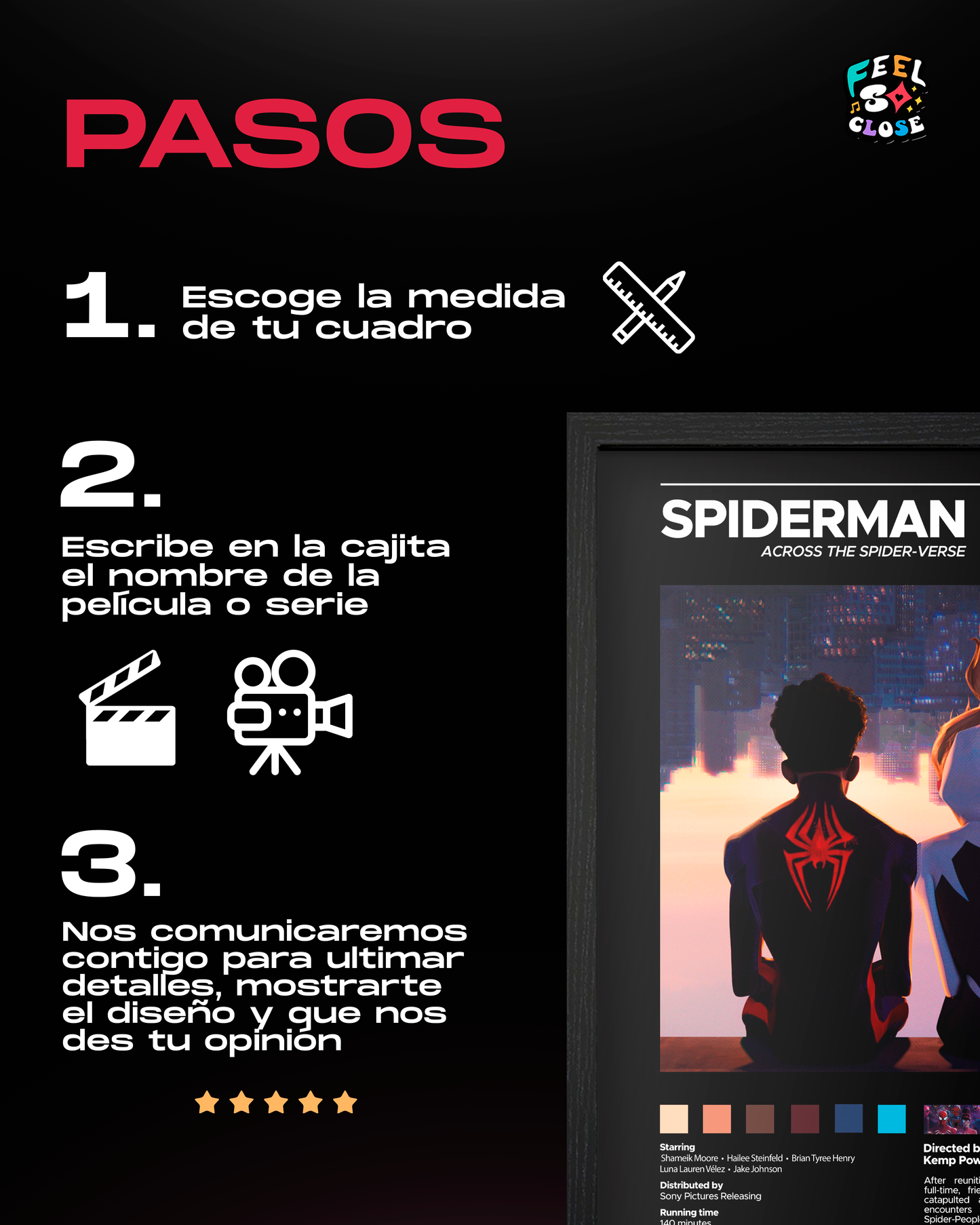 Cuadro de Película o Serie Personalizado