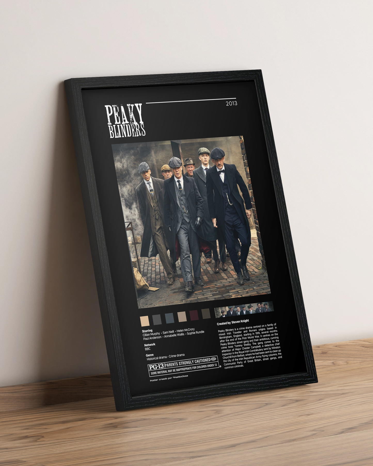 Peaky Blinders - Cuadro Serie #4