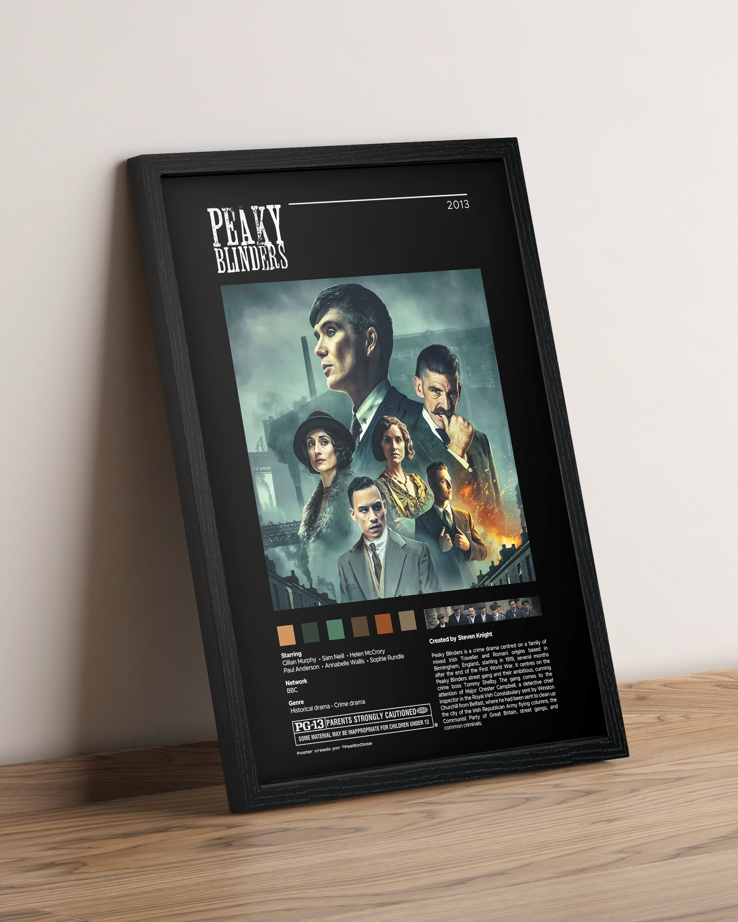 Peaky Blinders - Cuadro Serie #3