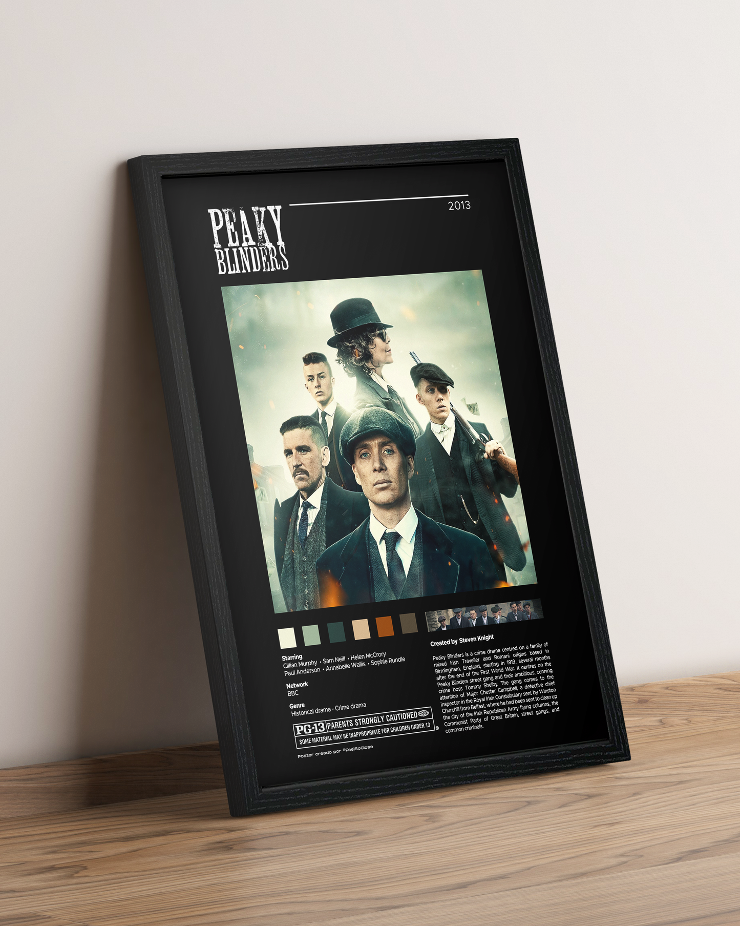 Peaky Blinders - Cuadro Serie #2