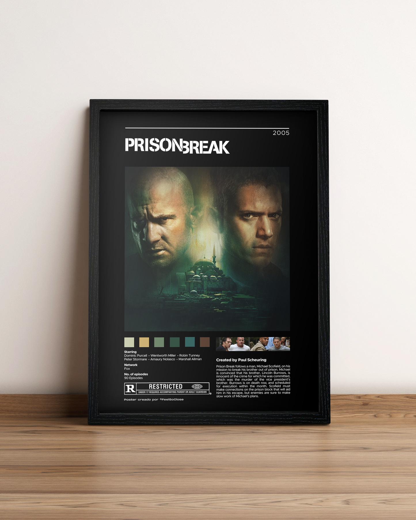 Prison Break - Cuadro Serie