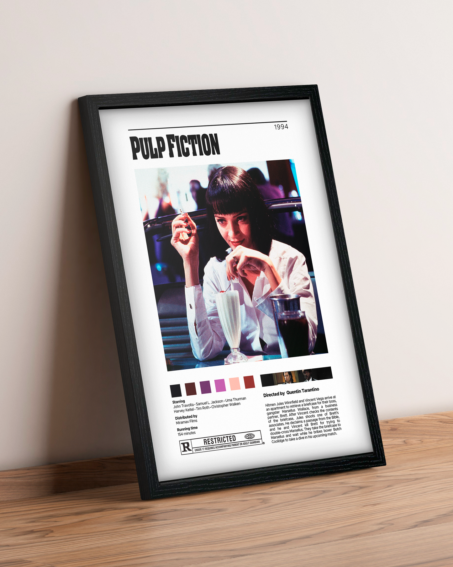 Pulp Fiction - Cuadro Película #3