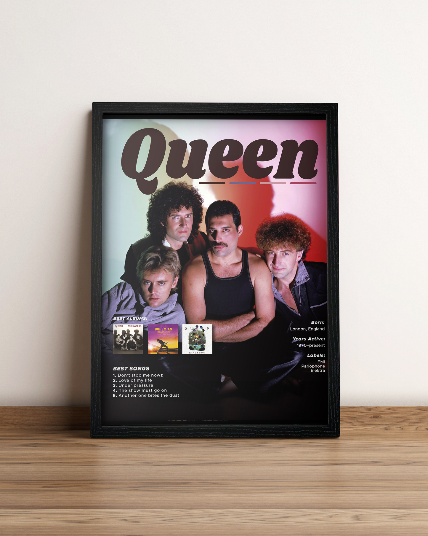 Queen - Cuadro Artista #3