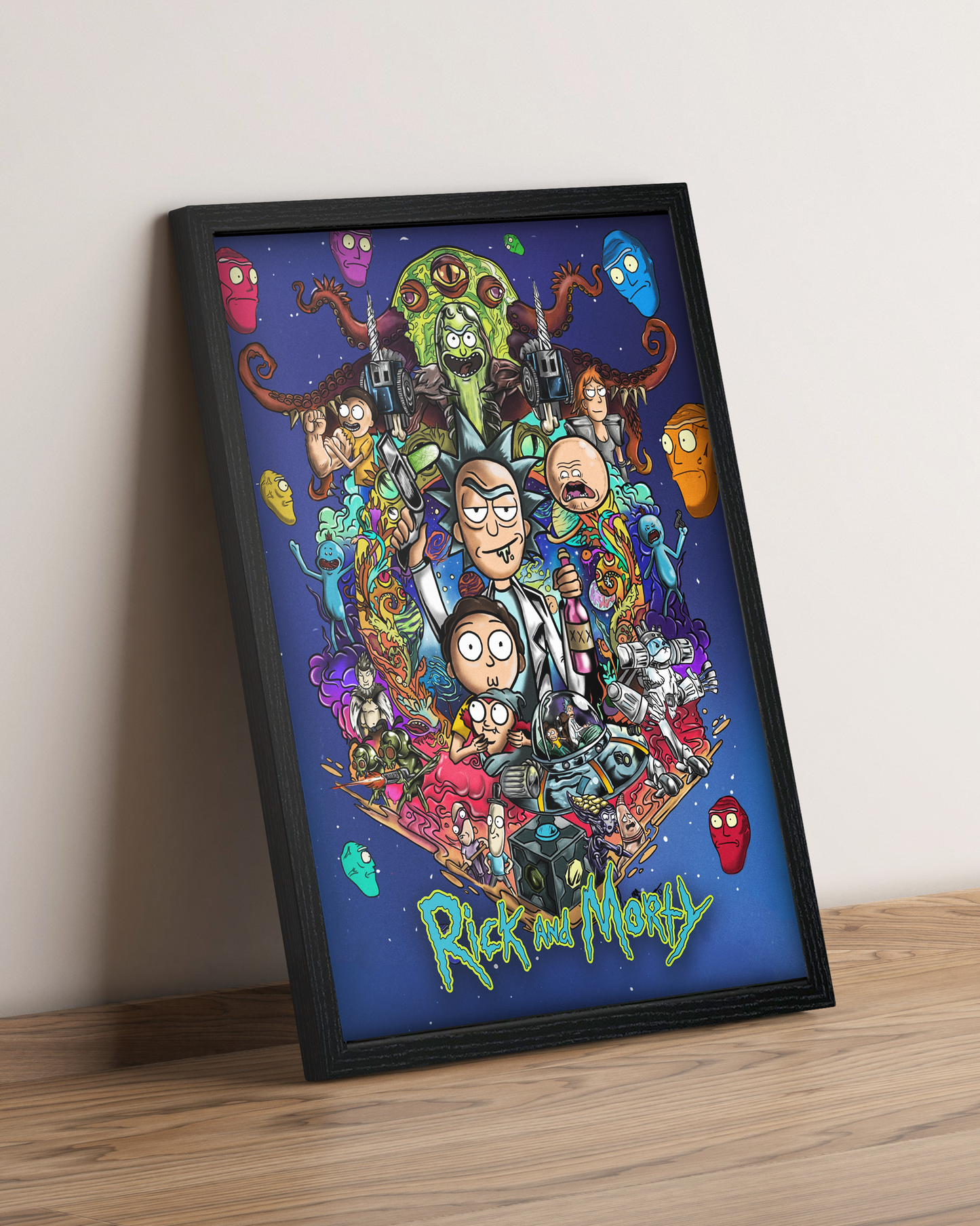 Rick y Morty - Cuadro Serie #2