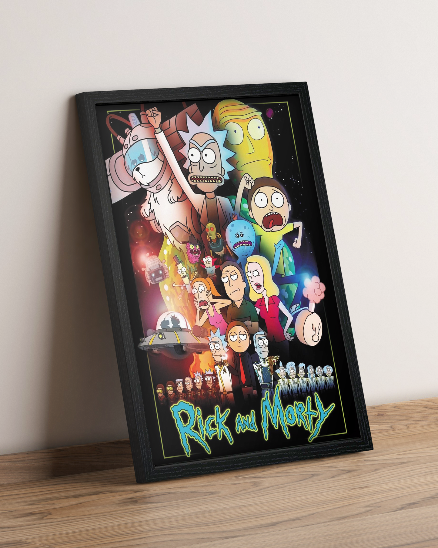 Rick y Morty - Cuadro Serie #3