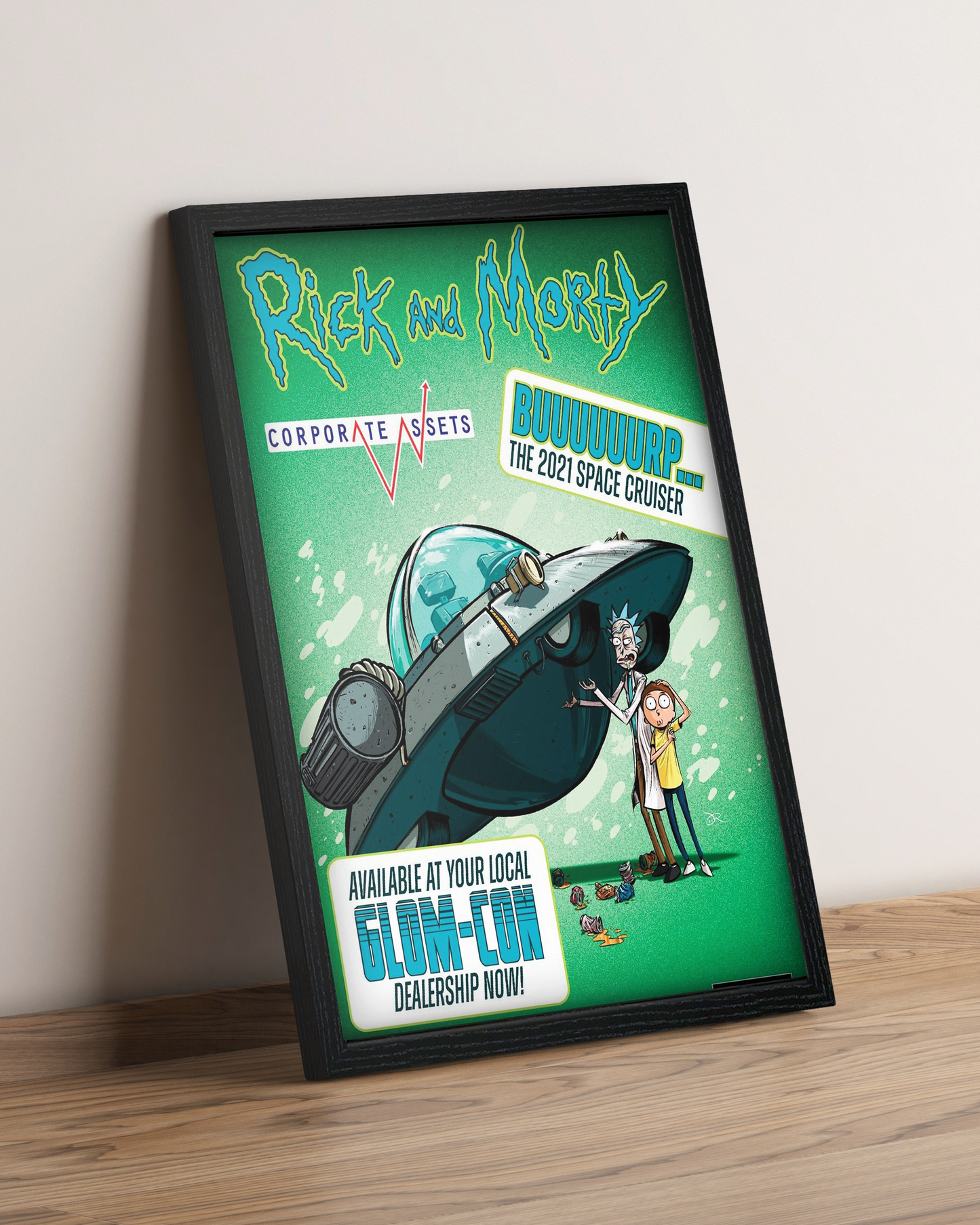 Rick y Morty - Cuadro Serie #5