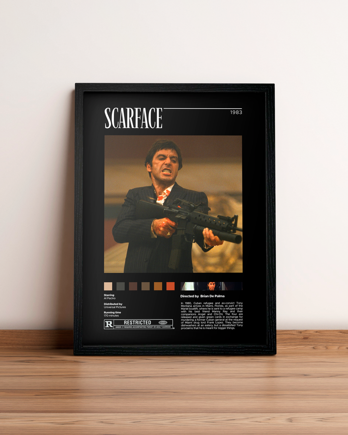 Scarface - Cuadro Película #2