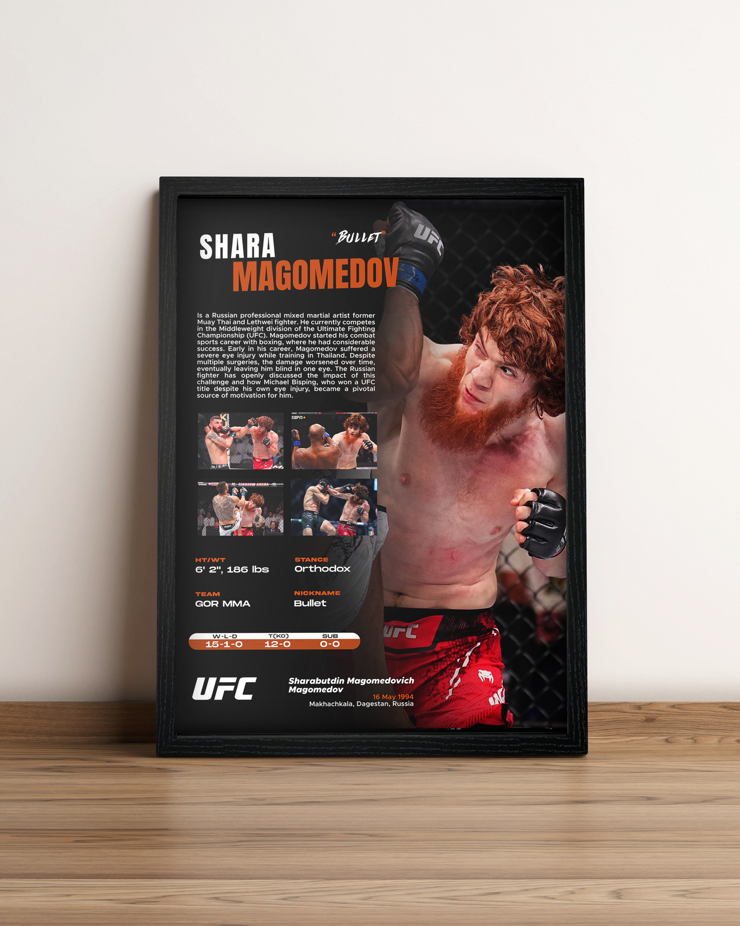 Shara Magomedov - Cuadro Deportista #2