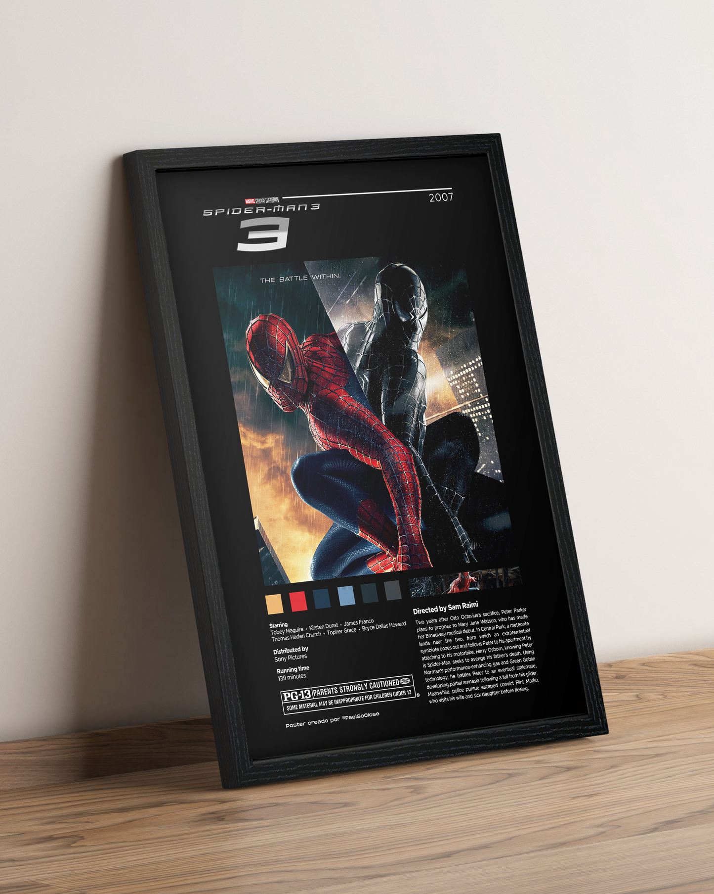 Spider-man 3 - Cuadro Película