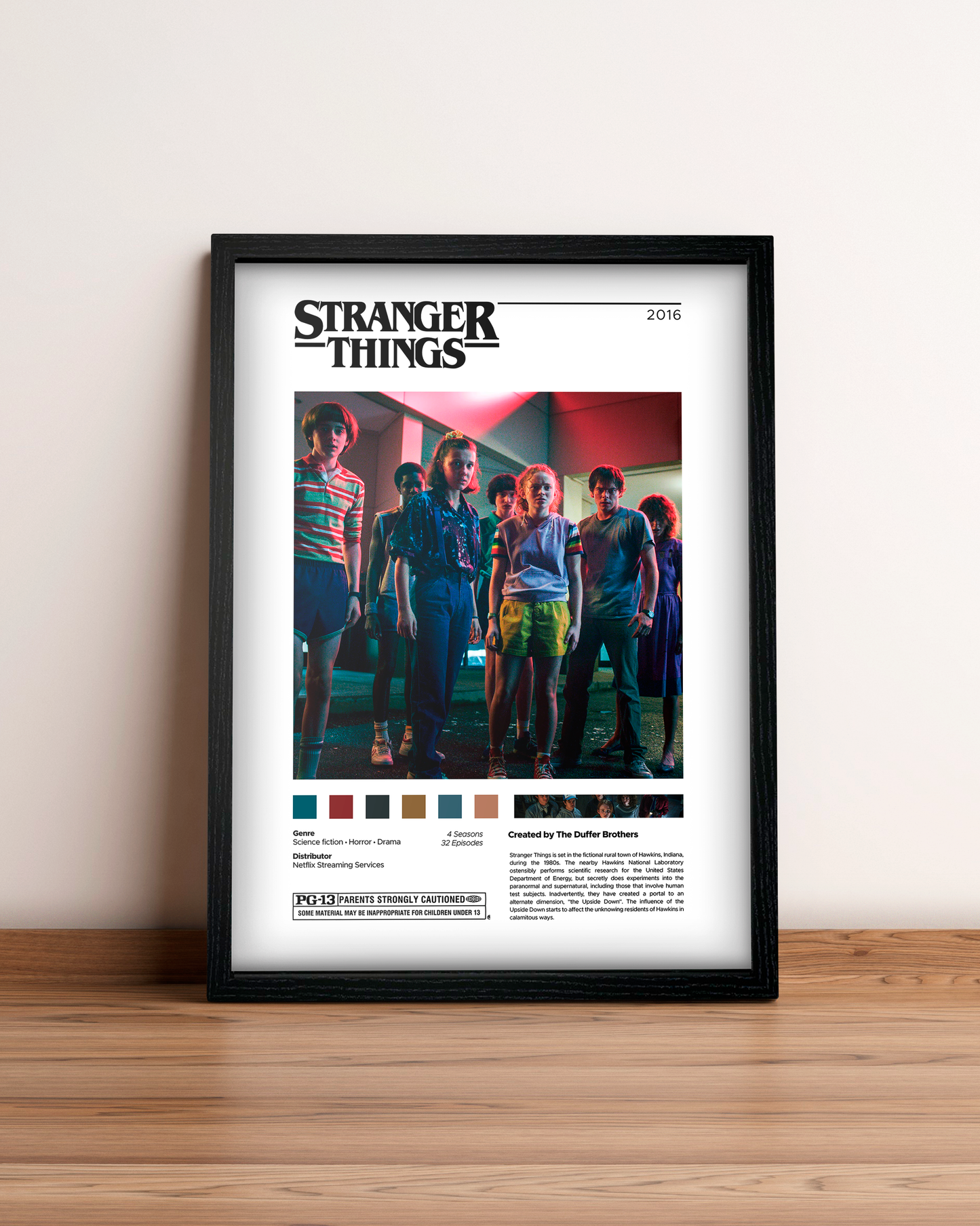 Stranger Things - Cuadro Serie #2