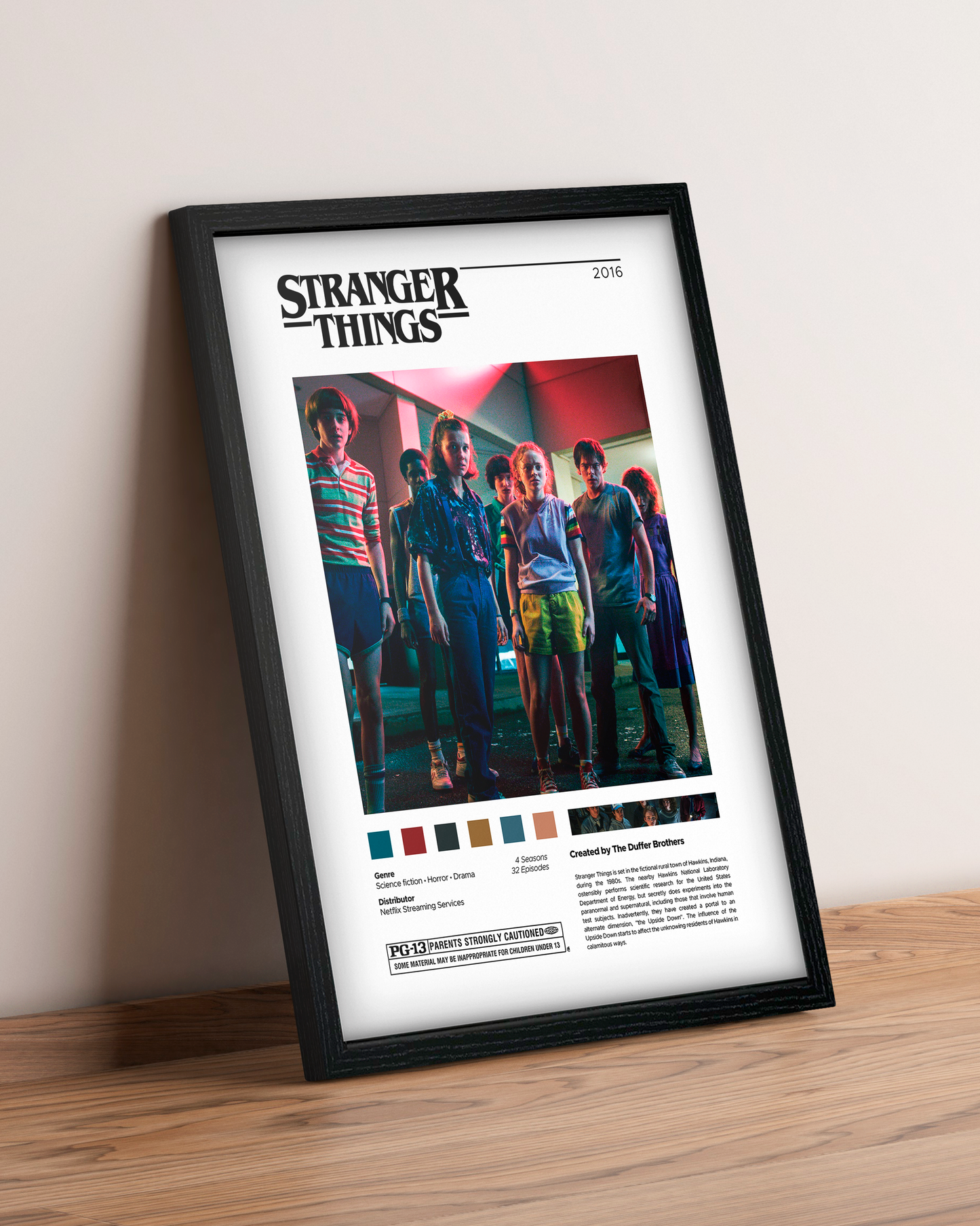Stranger Things - Cuadro Serie #2