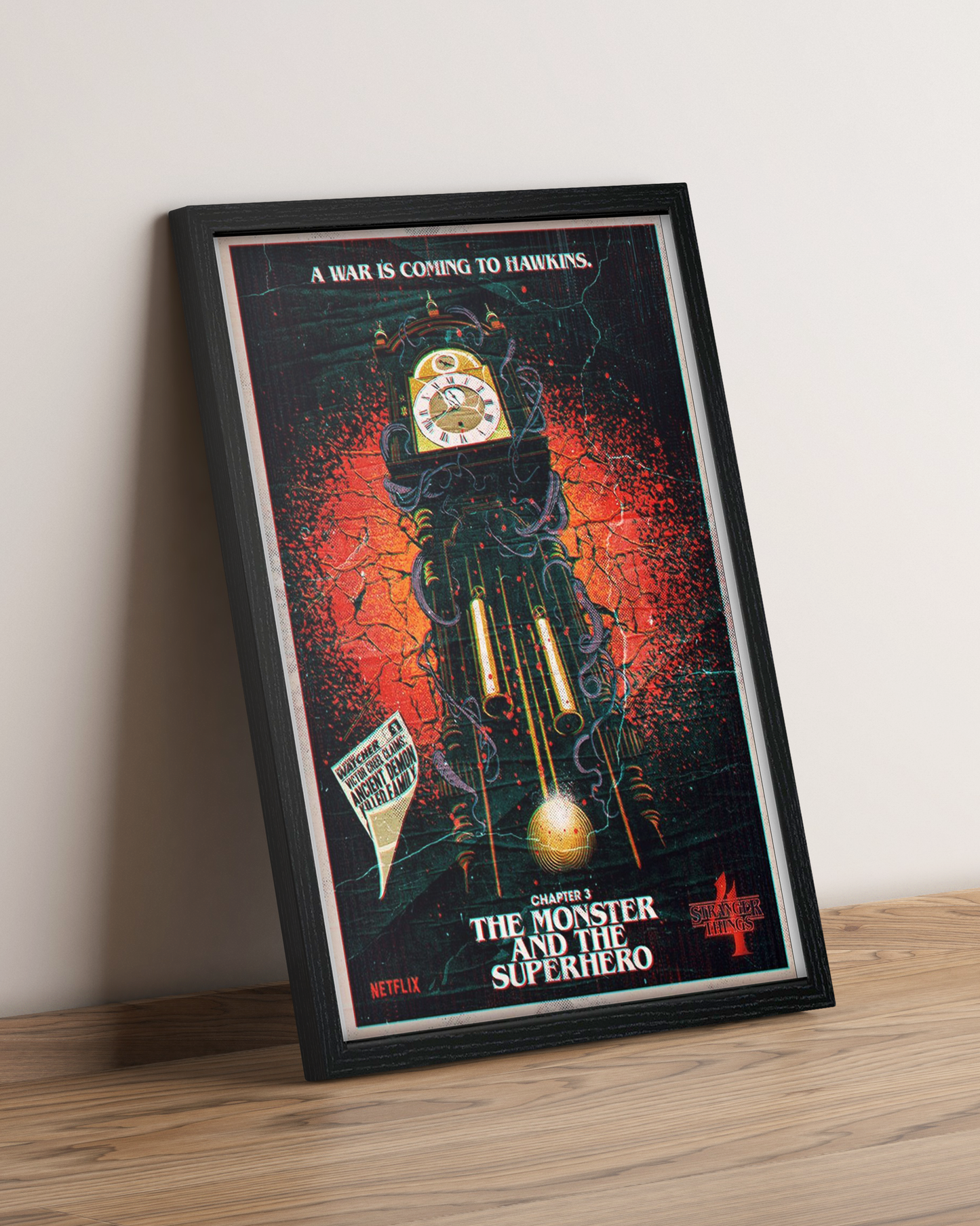 Stranger Things - Cuadro Serie #13