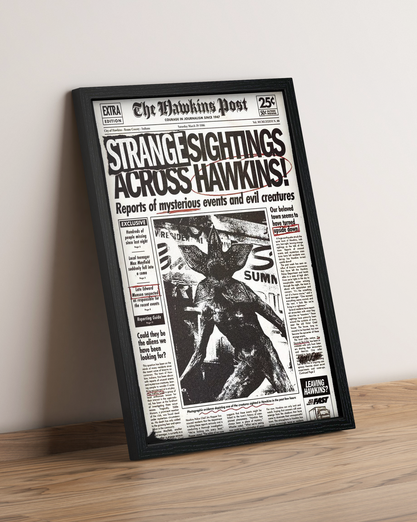 Stranger Things - Cuadro Serie #8