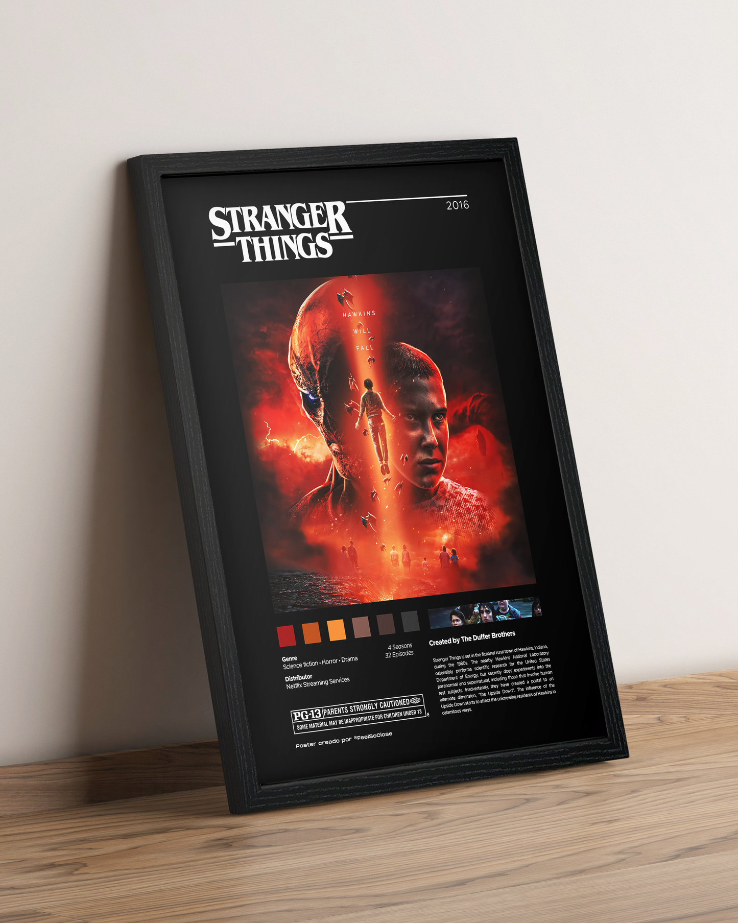 Stranger Things - Cuadro Serie #24