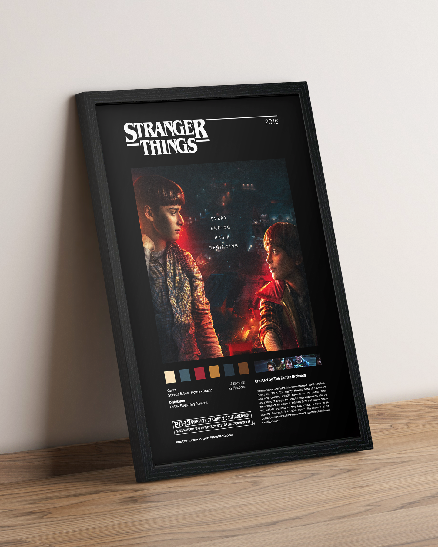 Stranger Things - Cuadro Serie #21