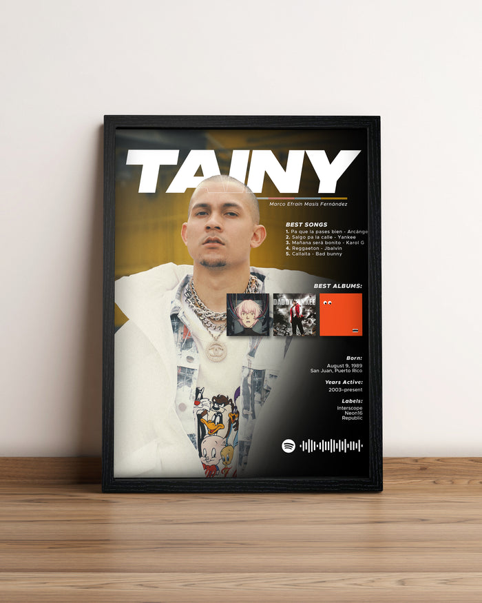 Tainy - Cuadro Artista