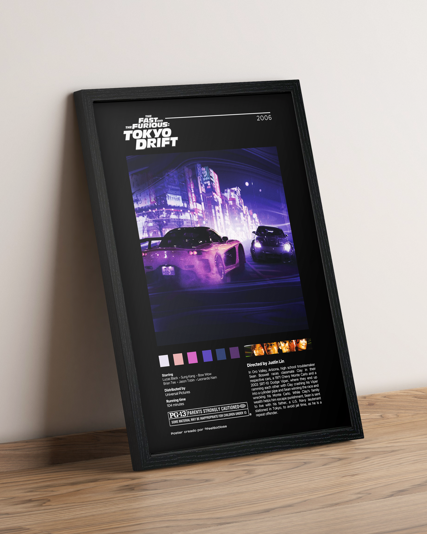 Rapidos y furiosos: Tokyo Drift - Cuadro Película #4