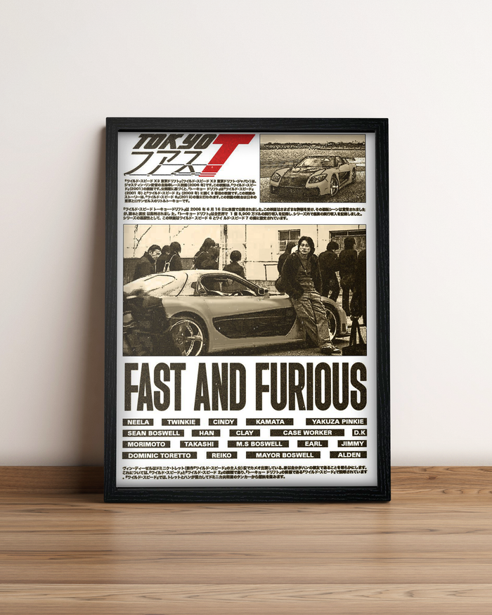 Rapidos y furiosos: Tokyo Drift - Cuadro Película #6