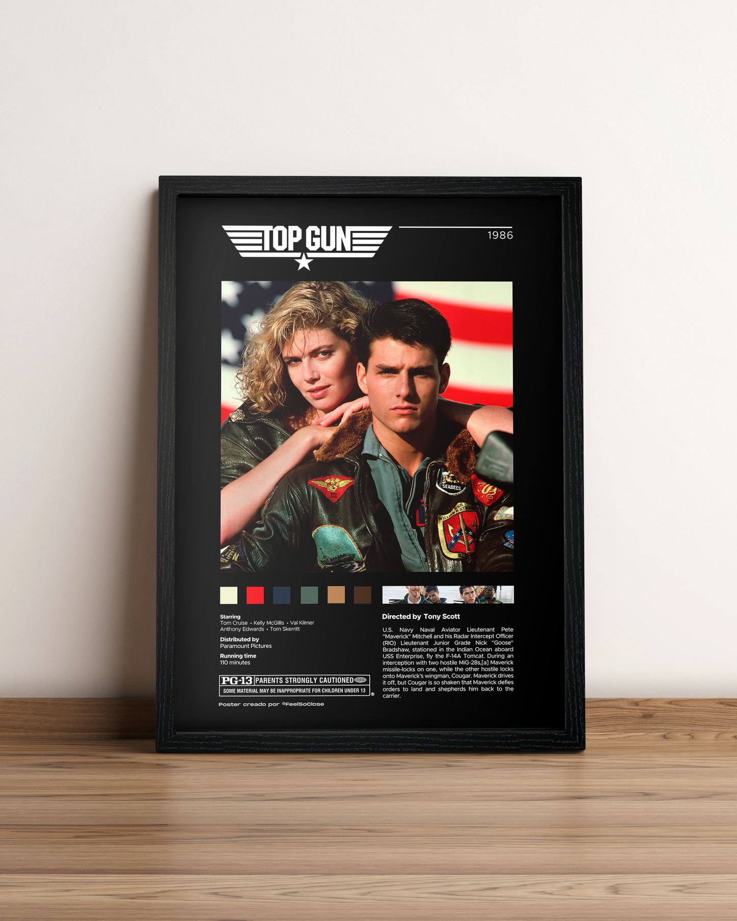 Top Gun - Cuadro Película