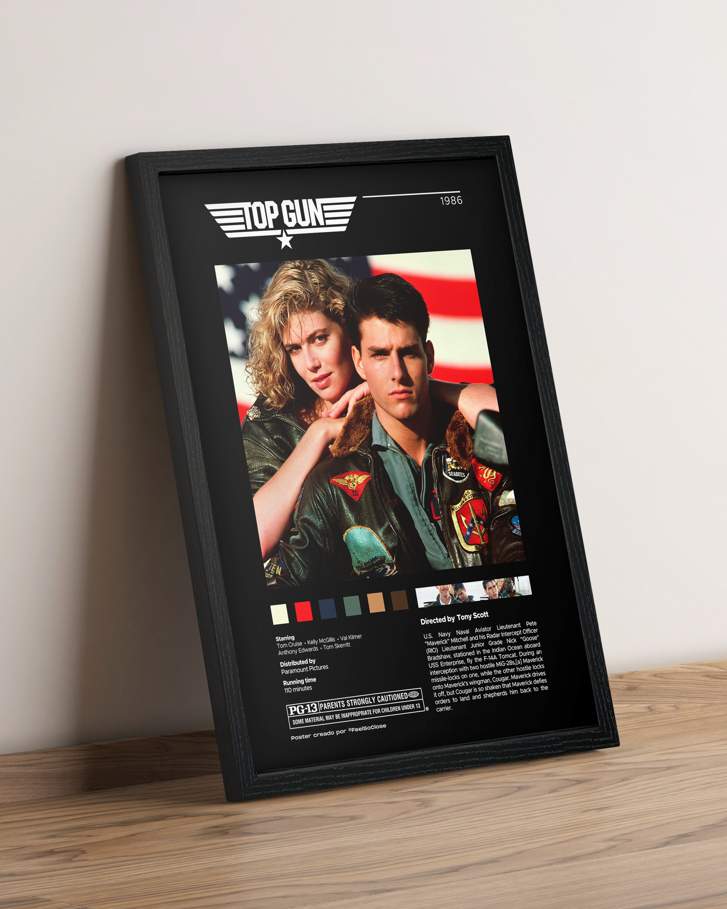 Top Gun - Cuadro Película