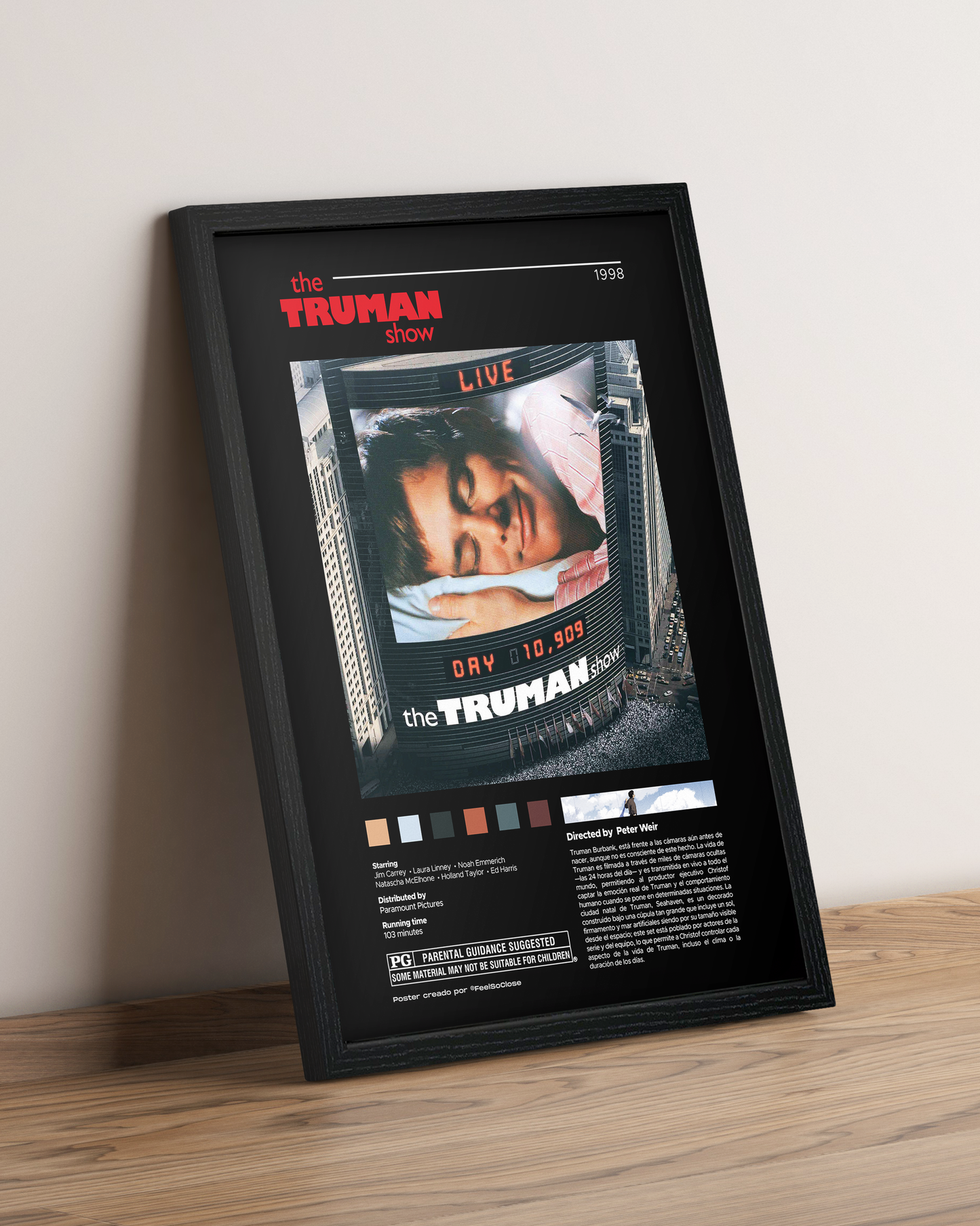 The Truman Show - Cuadro Película