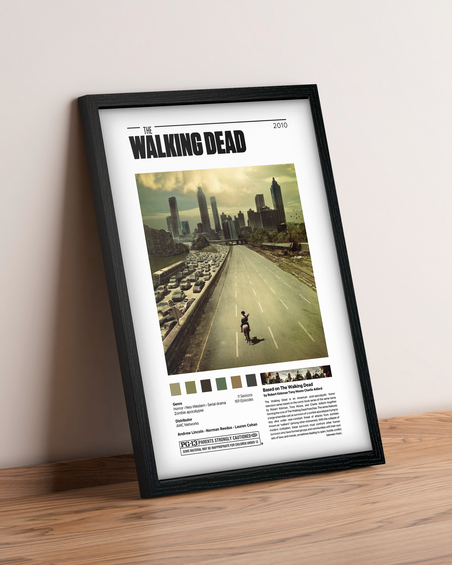 The Walking Dead - Cuadro Serie #2