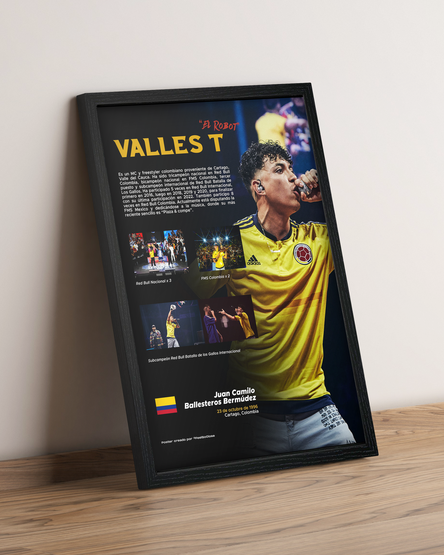 Valles T - Cuadro Deportista