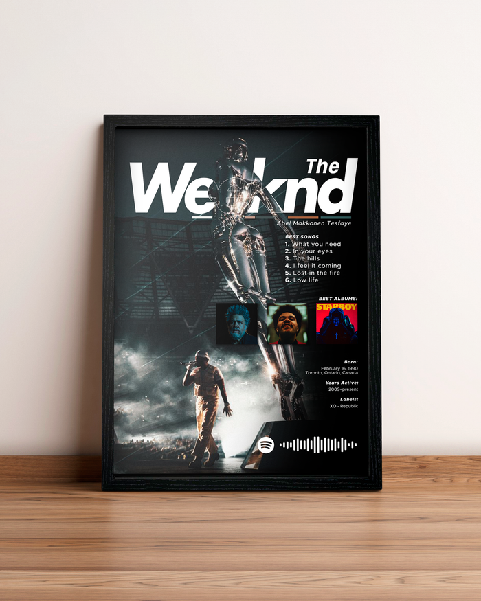 The Weeknd - Cuadro Artista #2