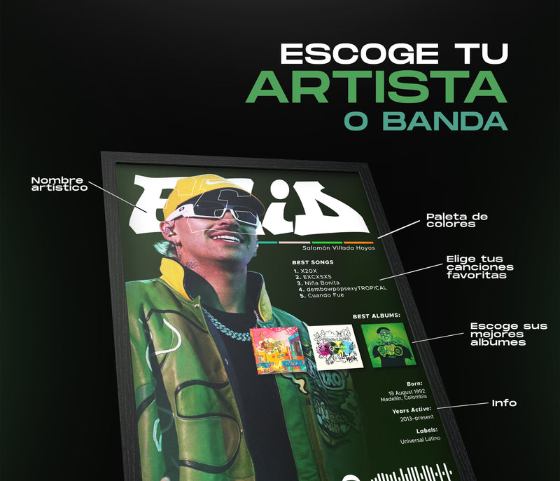 Cuadro de Artista / Banda