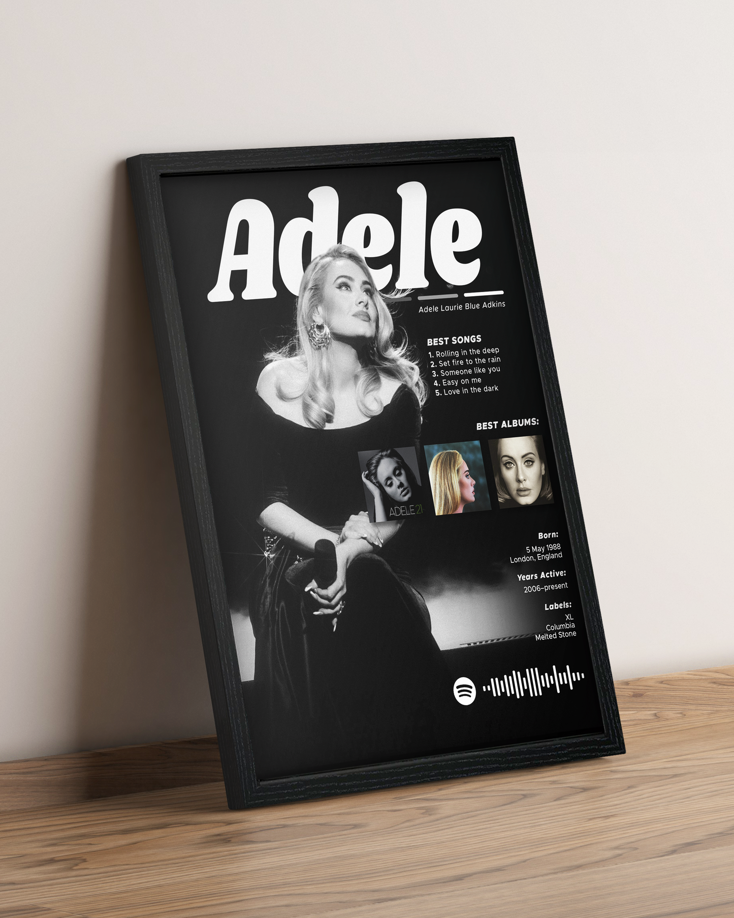 Adele - Cuadro Artista