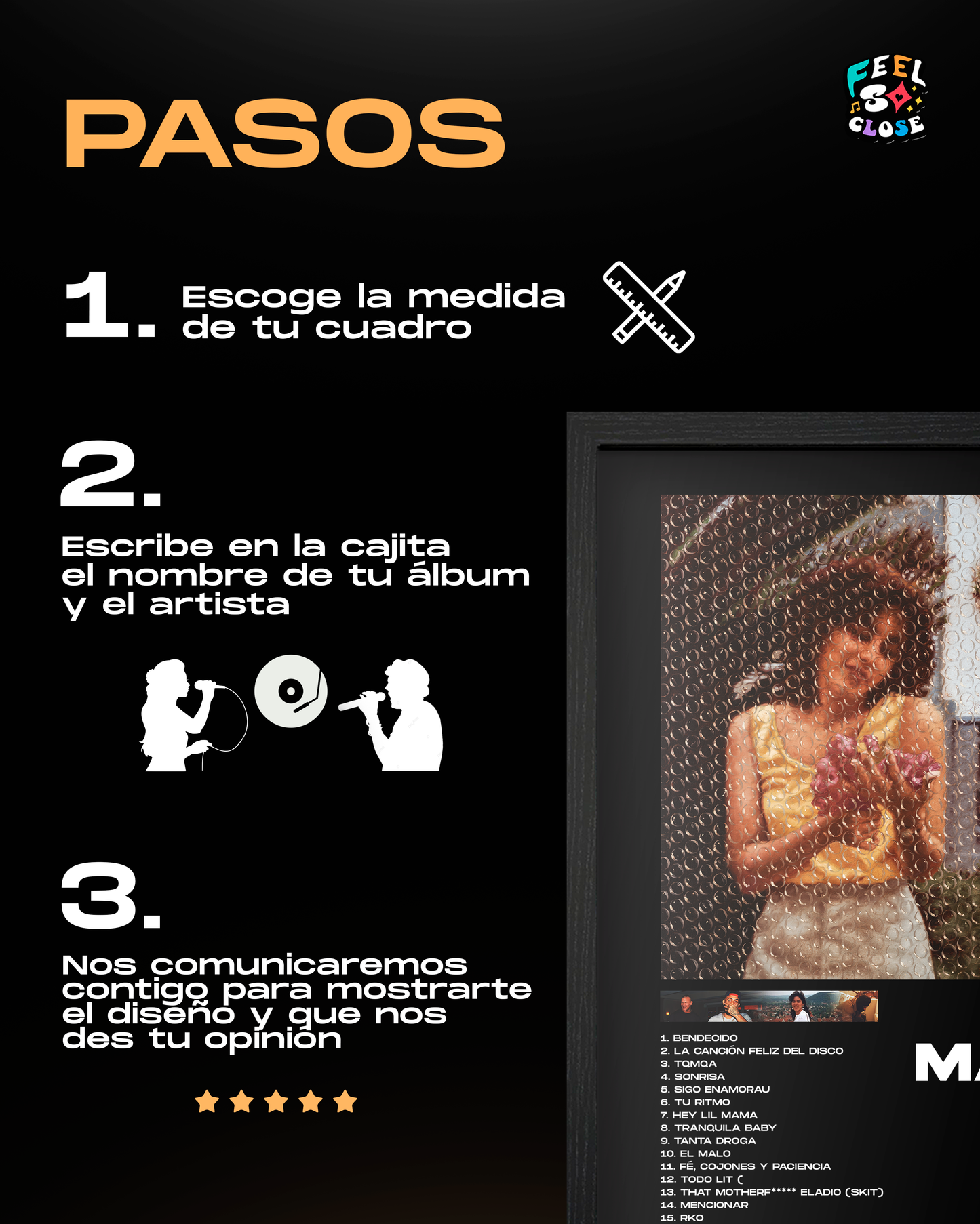 Cuadro de Álbum Personalizado