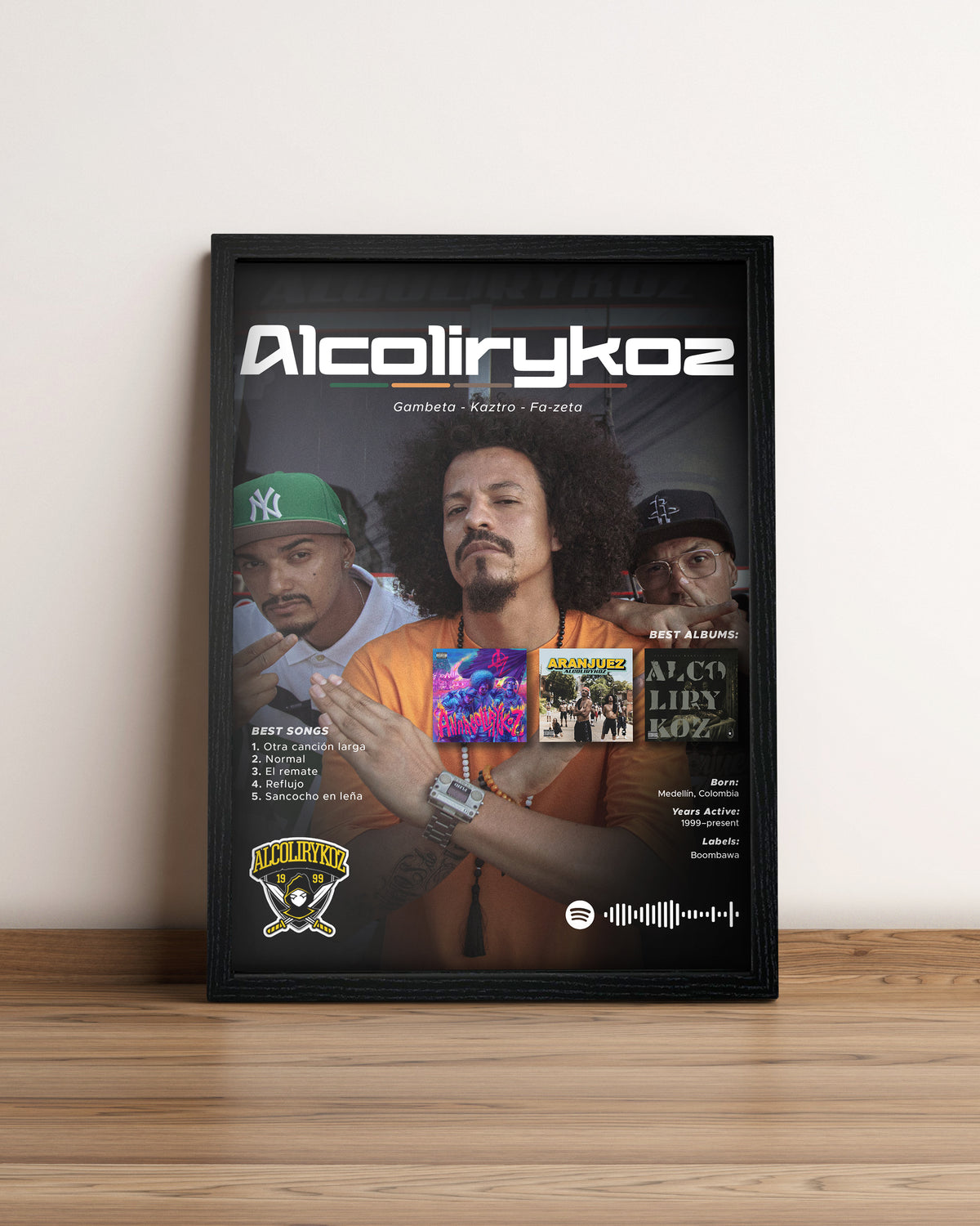 Alcolirykoz - Cuadro Artista