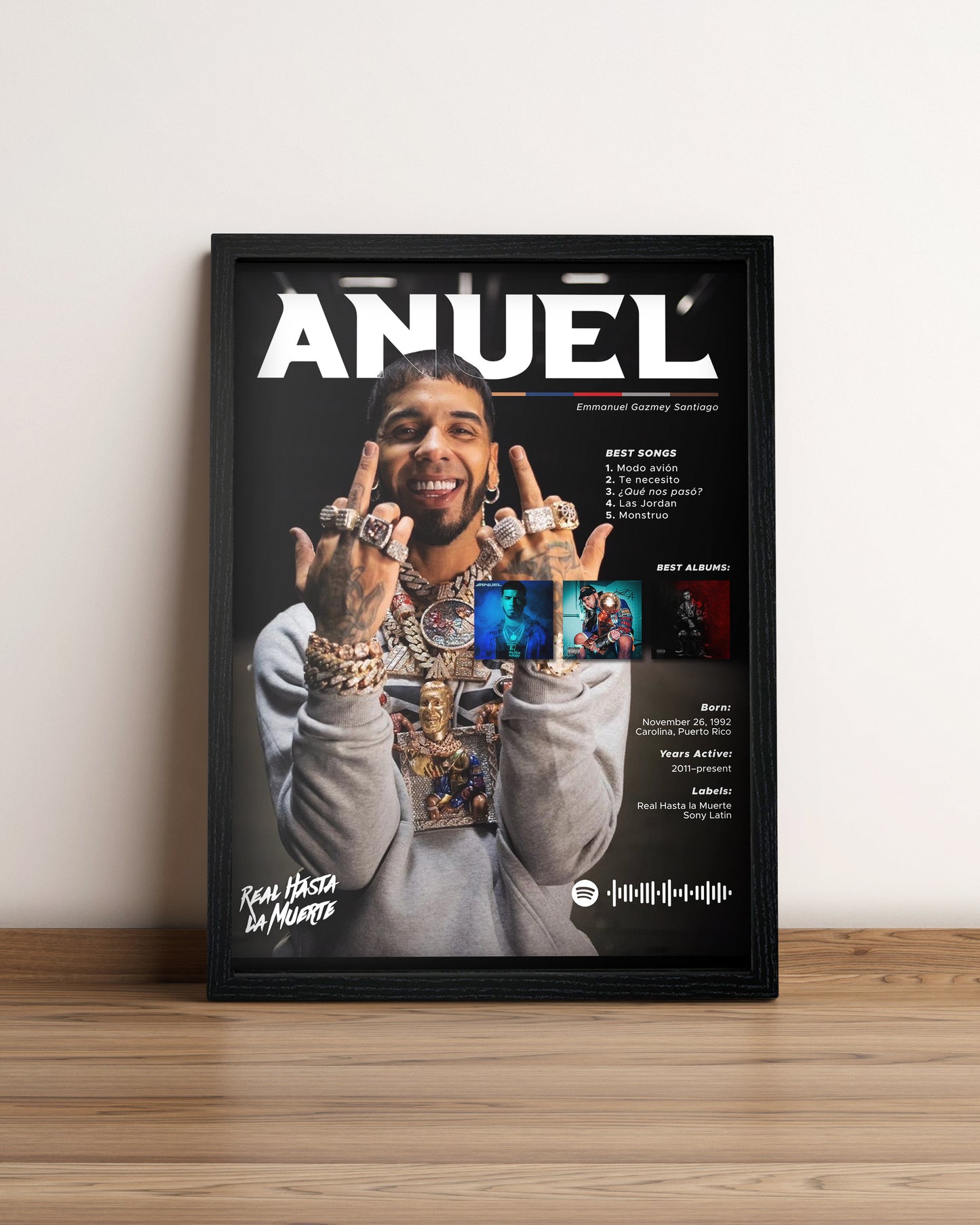 Anuel AA - Cuadro Artista #6