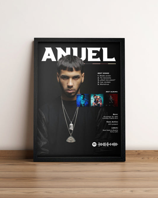 Anuel AA - Cuadro Artista #4