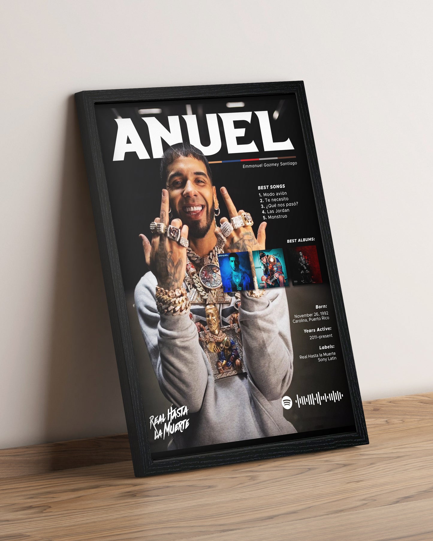 Anuel AA - Cuadro Artista #6