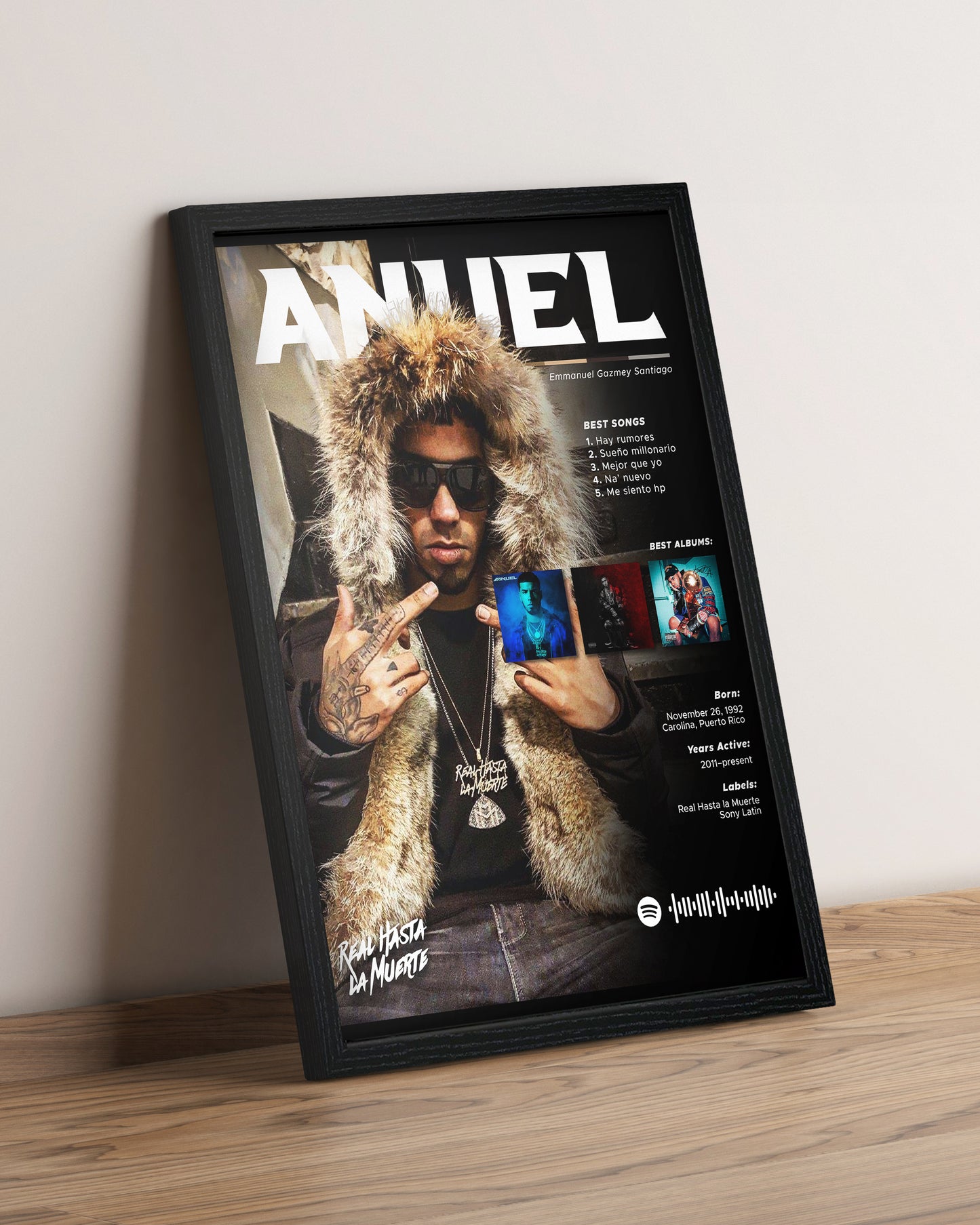 Anuel AA - Cuadro Artista #5