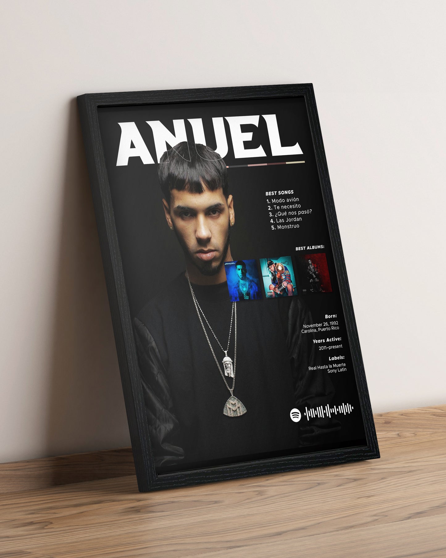 Anuel AA - Cuadro Artista #4