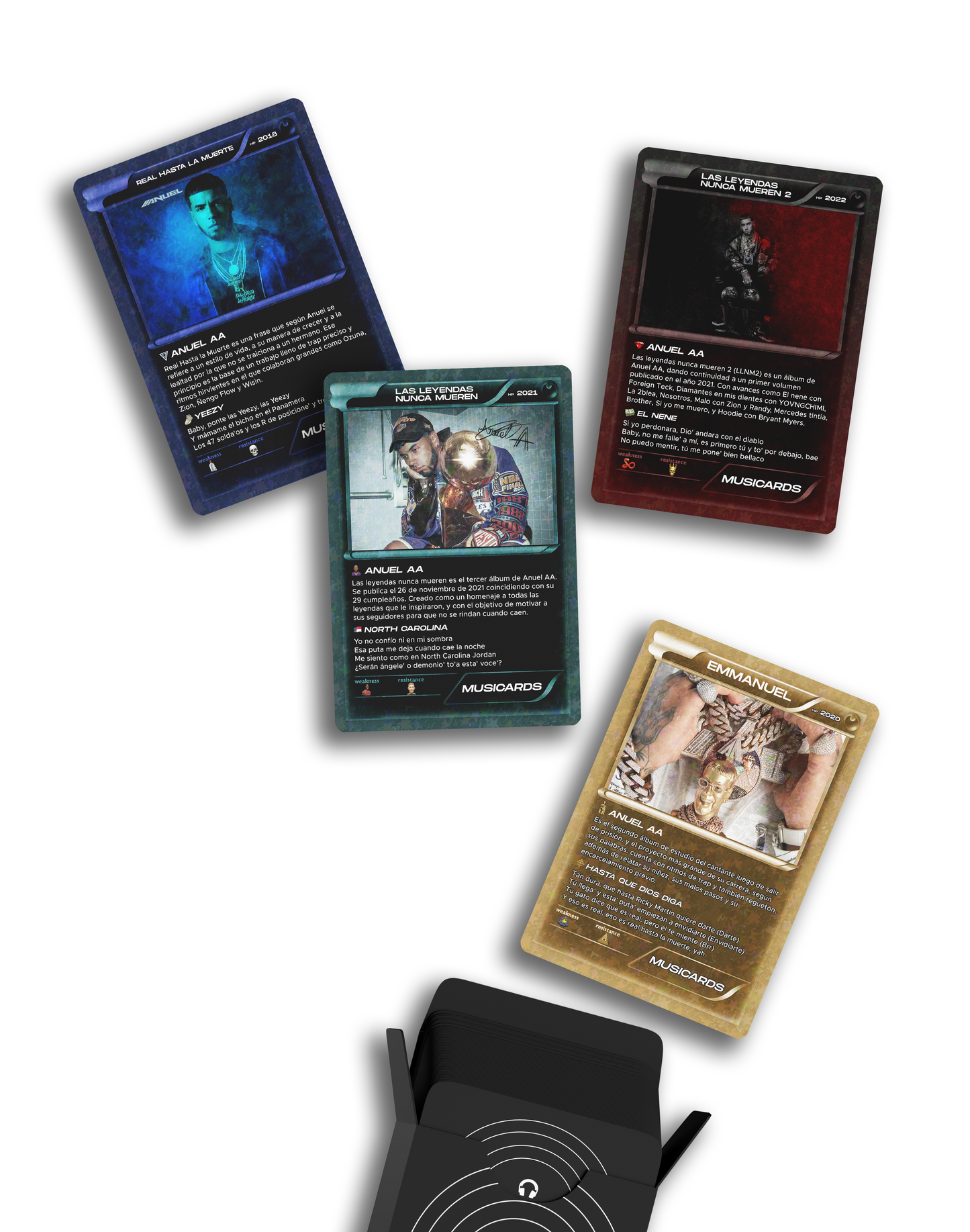 Sobre completo Anuel AA – Musicards