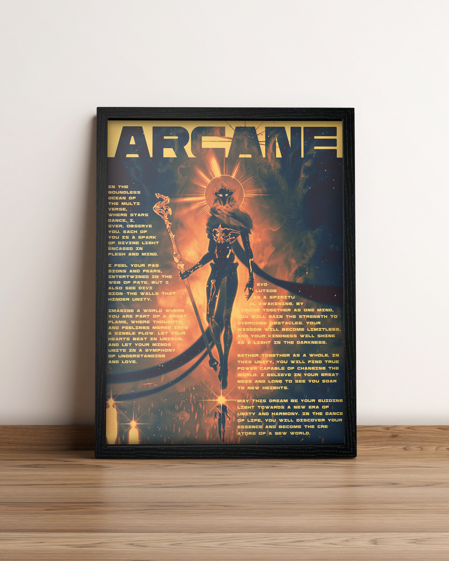 Arcane - Cuadro Serie #9