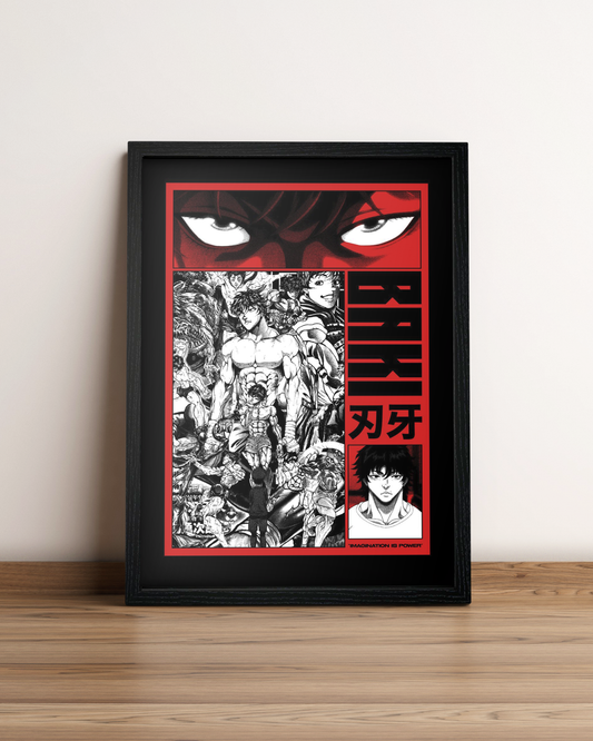 Baki - Cuadro Anime #5