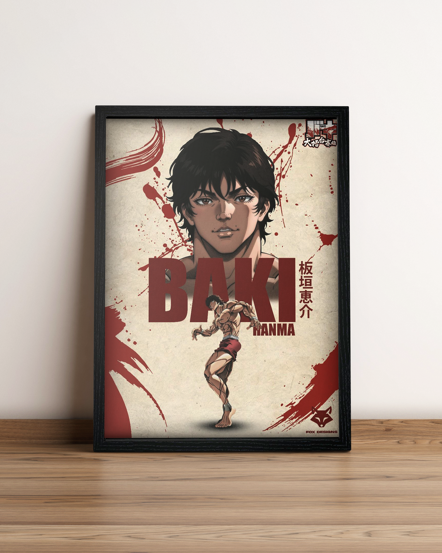 Baki - Cuadro Anime #4