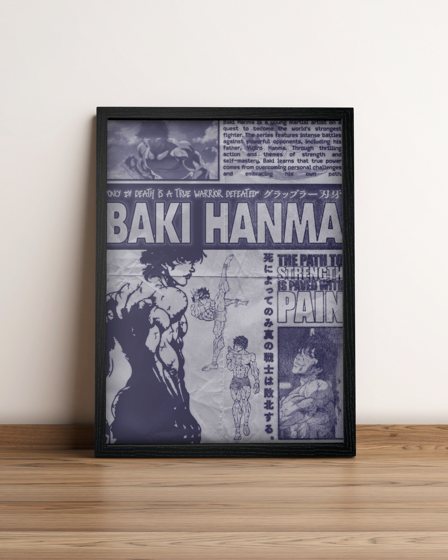 Baki - Cuadro Anime #6