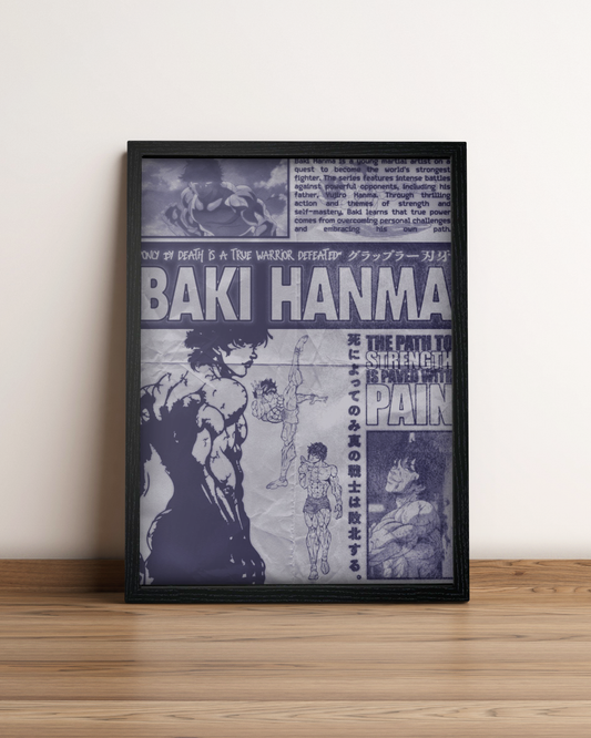 Baki - Cuadro Anime #6