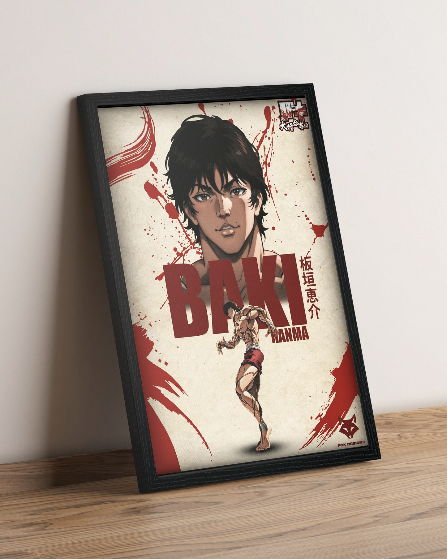 Baki - Cuadro Anime #4